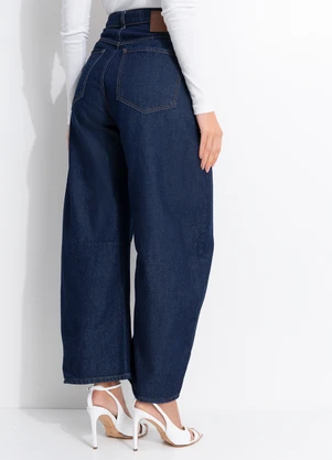 Colcci - Calça Jeans Barril Azul - COLCCI