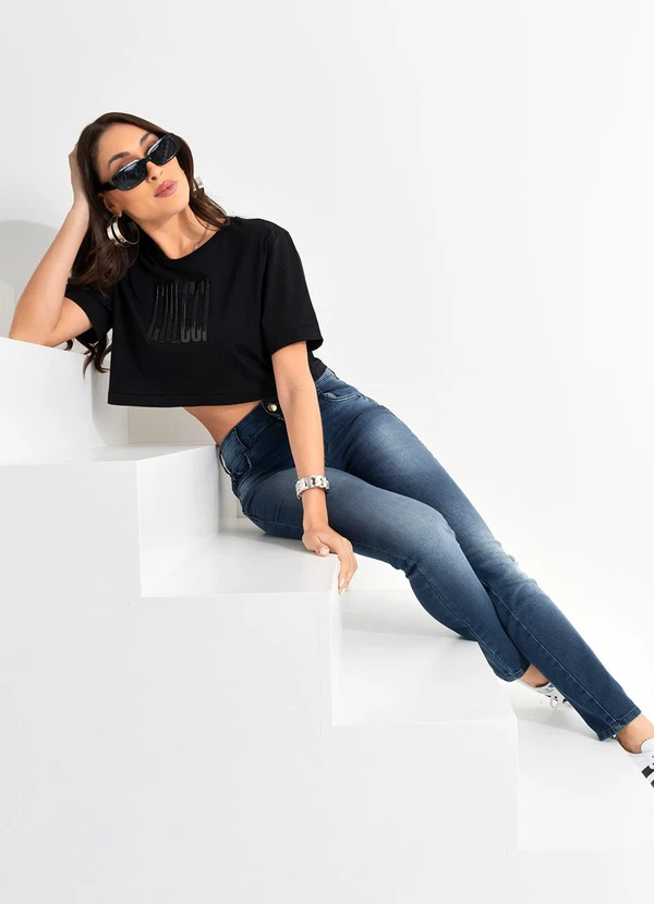 Colcci - Calça Jeans Bia Azul 8