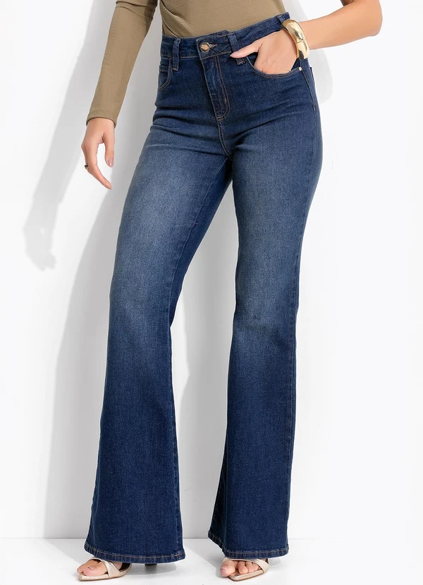 Colcci - Calça Jeans Bia Flare Azul
