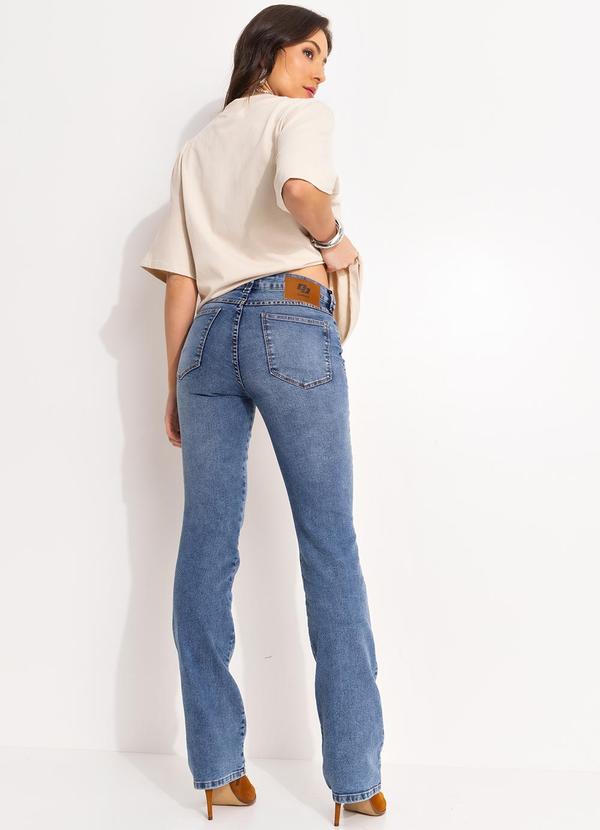 Colcci - Calça Jeans Bia Reta Azul 4