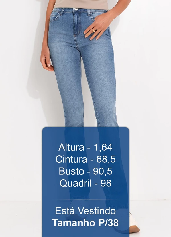 Colcci - Calça Jeans Bia Reta Azul 6