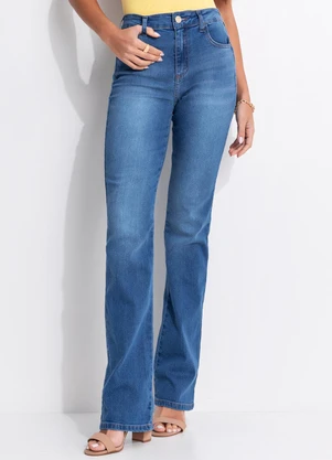 Colcci - Calça Jeans Bia Reta Azul - COLCCI