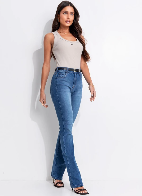 Colcci - Calça Jeans Bia Reta Azul 7