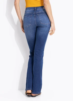 Colcci - Calça Jeans Bia Reta Azul - COLCCI