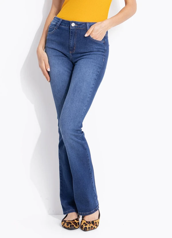 Colcci - Calça Jeans Bia Reta Azul