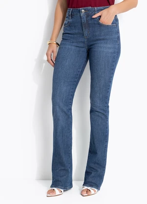 Colcci - Calça Jeans Bia Reta Azul - COLCCI