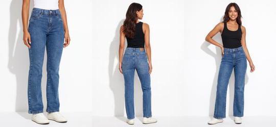 Cal�a Jeans Boot Cut Azul