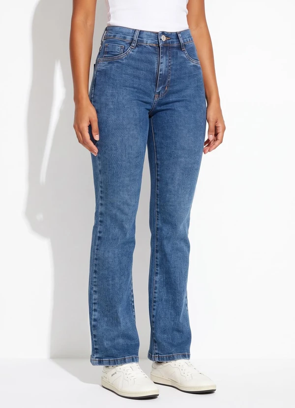 Sawary Jeans - Calça Jeans Boot Cut Azul