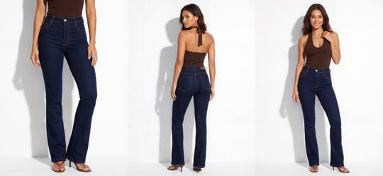 Cal�a Jeans Boot Cut Azul