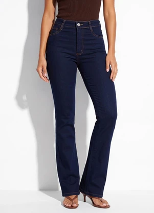 Sawary Jeans - Calça Jeans Boot Cut Azul - SAWARY JEANS