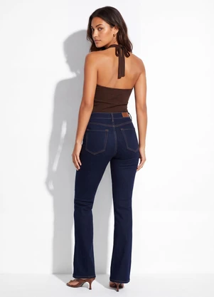 Sawary Jeans - Calça Jeans Boot Cut Azul - SAWARY JEANS