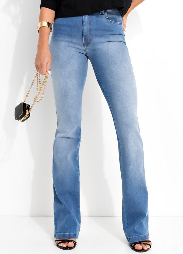 Forum - Calça Jeans Boot Cut Azul