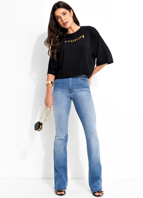 Forum - Calça Jeans Boot Cut Azul 3