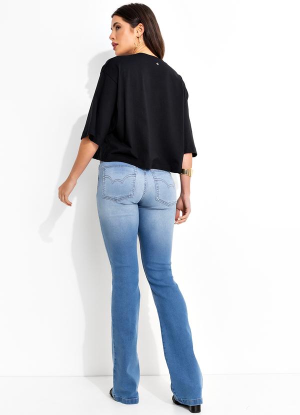 Forum - Calça Jeans Boot Cut Azul 4