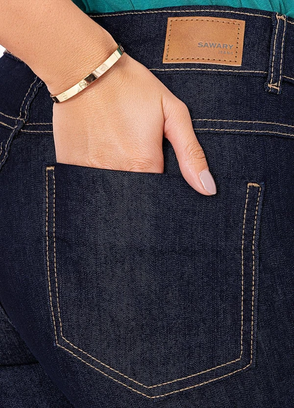 Sawary Jeans - Calça Jeans Boot Cut Azul 11