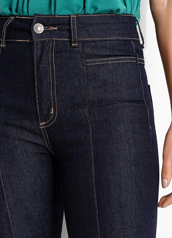 Sawary Jeans - Calça Jeans Boot Cut Azul 10