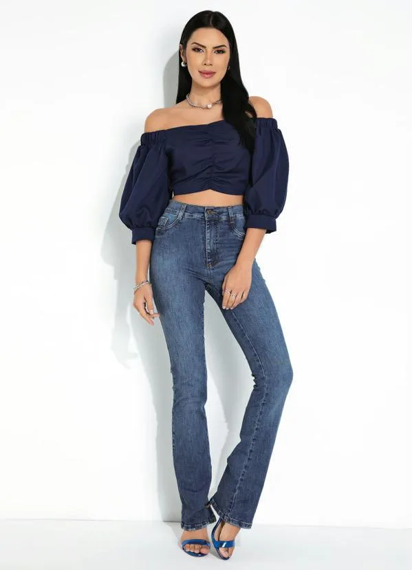 Sawary Jeans - Calça Jeans Boot Cut Básica Sawary 3
