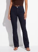 Calça Jeans Boot Cut Preto