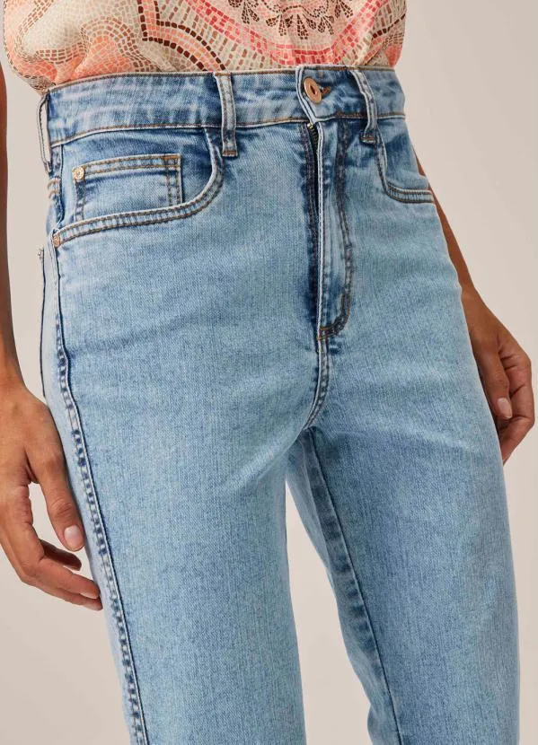 Lança Perfume - Calça Jeans Boot Cut Super HighAzul 5
