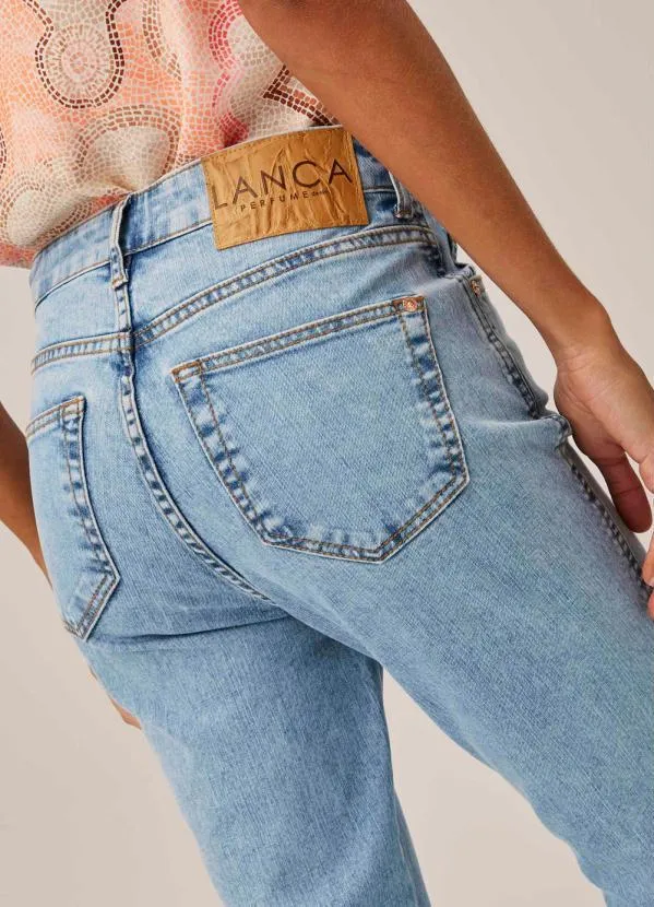 Lança Perfume - Calça Jeans Boot Cut Super HighAzul 6