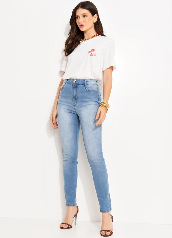 Colcci - Calça Jeans Bruna Azul 3