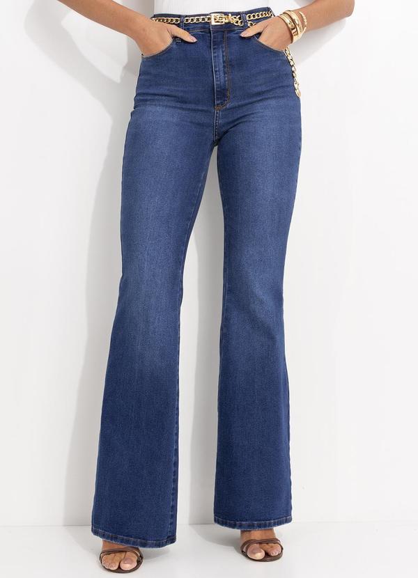 Colcci - Calça Jeans Bruna Boot Cut Azul