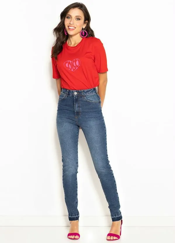 Colcci - Calça Jeans Bruna Stretch Azul 3