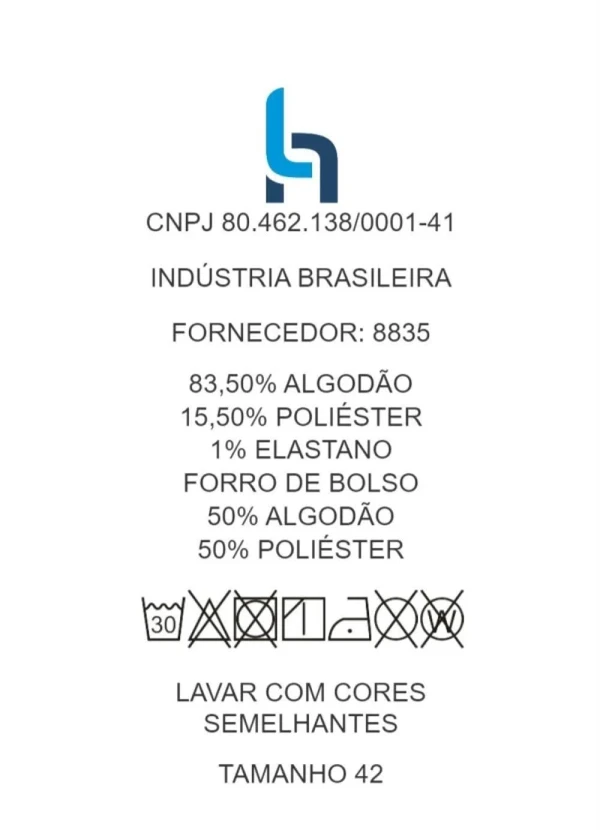 bonprix - Calça Jeans Capri Azul Escuro 14