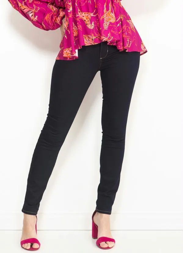 Forum - Calça Jeans Cigarrete Azul