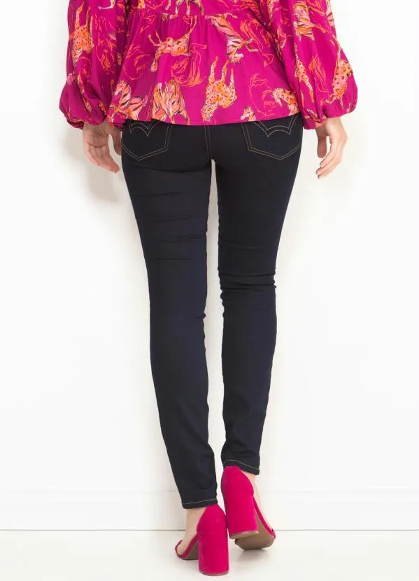 Forum - Calça Jeans Cigarrete Azul 2