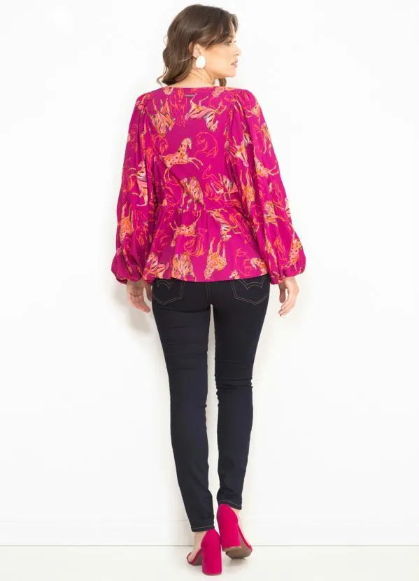 Forum - Calça Jeans Cigarrete Azul 4