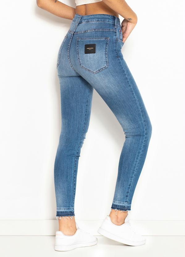 Forum - Calça Jeans Cigarrete Azul 2