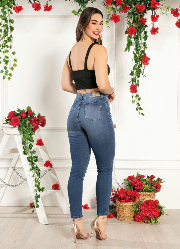 Sawary Jeans - Calça Jeans Cigarrete com Bolsos Sawary 4