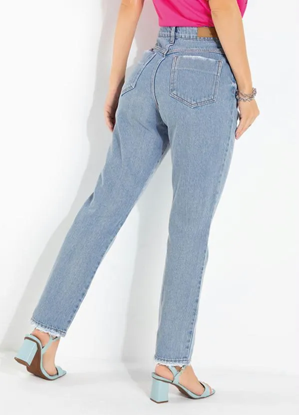 Sawary Jeans - Calça Jeans Clara Cigarrete com Bolsos Sawary 2