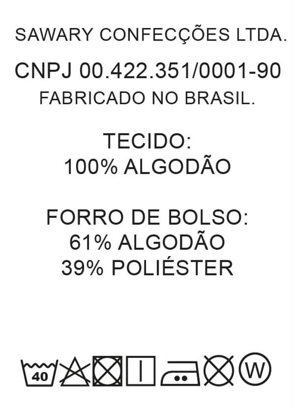 Outlet - Calça Jeans Clara Slouchy com Bolsos Sawary 4