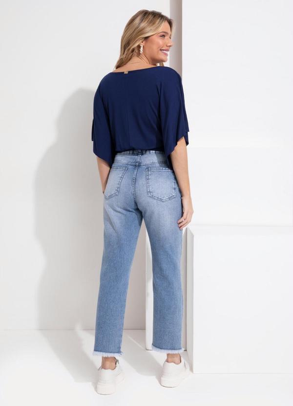 Outlet - Calça Jeans Claro com Bolsos e Rasgados 5