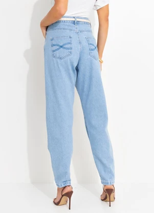 bonprix - Calça Jeans Claro em Jeans - BONPRIX