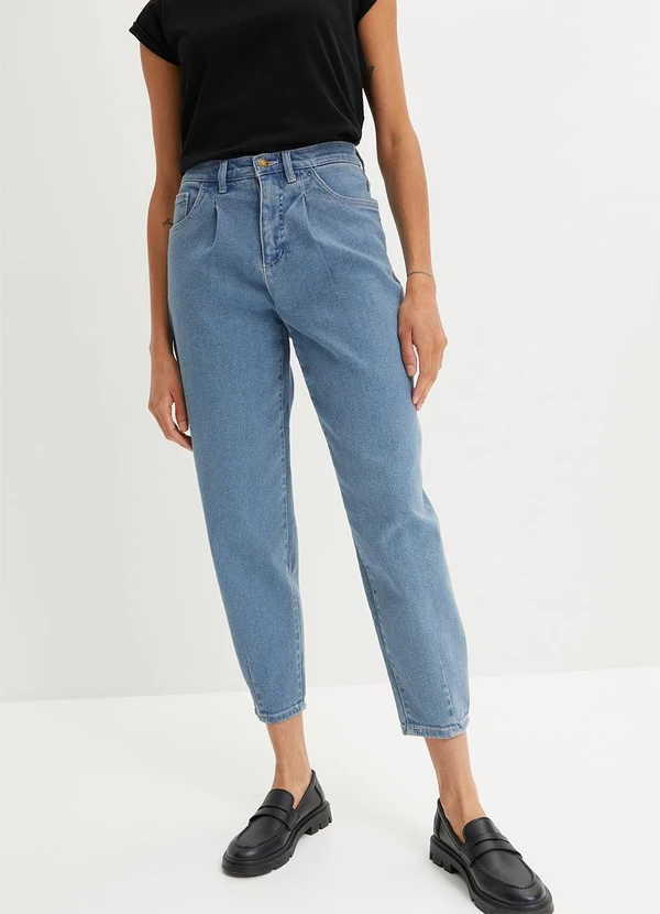 bonprix - Calça Jeans Claro em Jeans 8