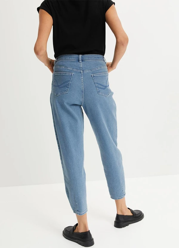bonprix - Calça Jeans Claro em Jeans 7