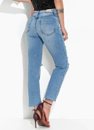 Sawary Jeans - Calça Jeans Claro em Jeans - SAWARY JEANS