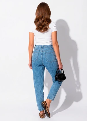 Quintess - Calça Jeans Claro em Jeans - QUINTESS