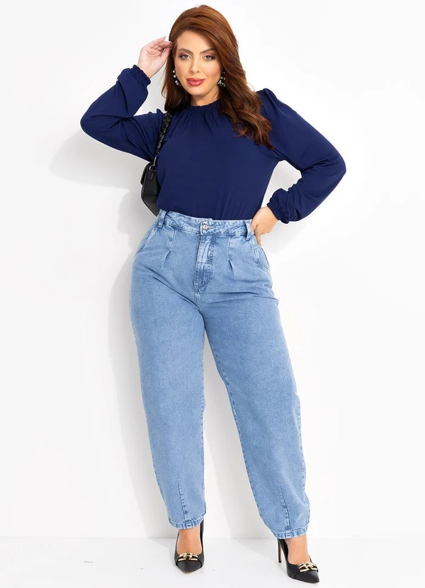 Quintess - Calça Jeans Claro em Jeans 12