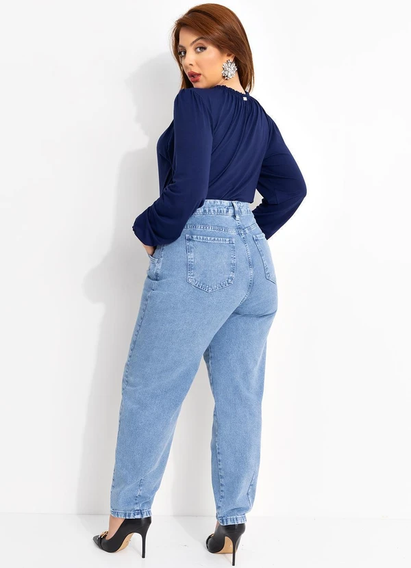 Quintess - Calça Jeans Claro em Jeans 13