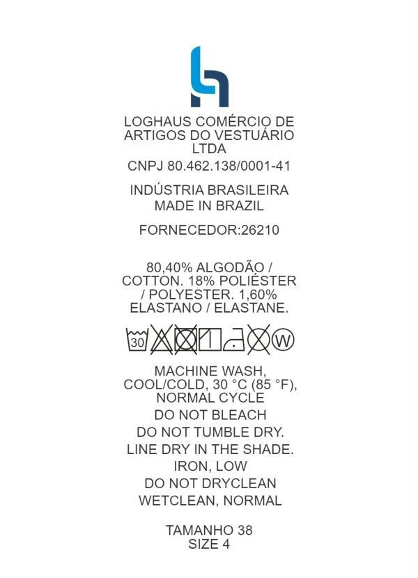 Quintess - Calça Jeans Claro Skinny Cintura Alta 6