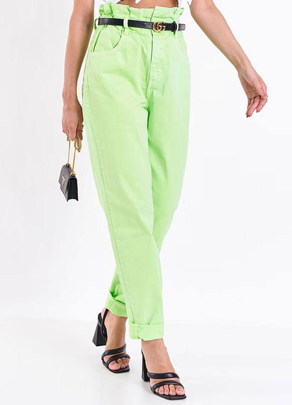Amo Brand - Calça Jeans Colors Elástico Lima