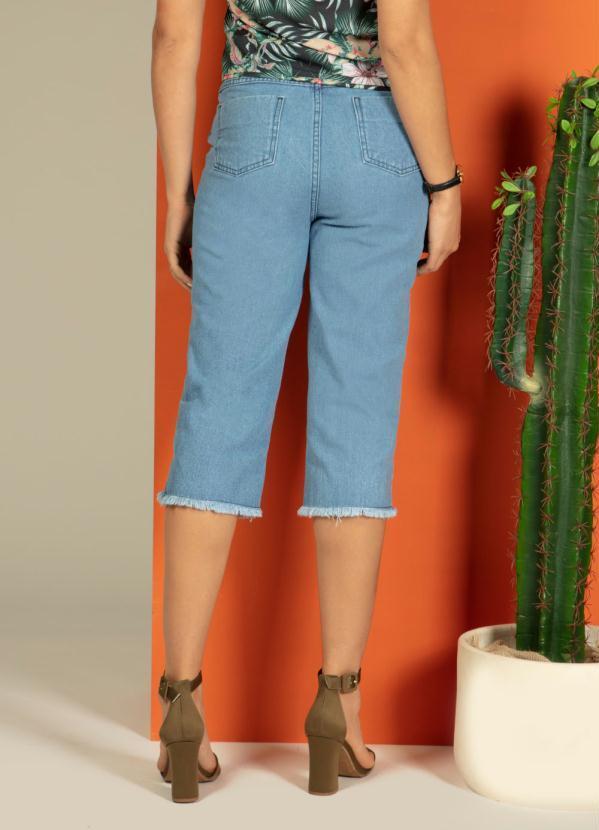 Quintess - Calça Jeans com Barra Desfiada 2