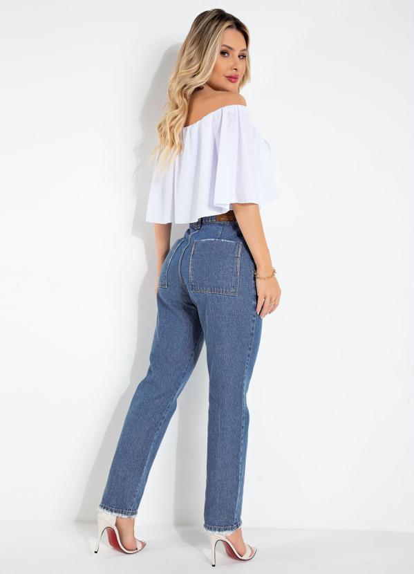 Sawary Jeans - Calça Jeans com Bolsos Funcionais Sawary 4