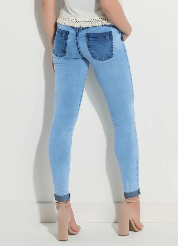 Quintess - Calça Jeans com Cintura Média 2