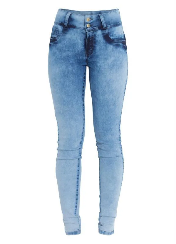Quintess - Calça Jeans com Cintura Média 9