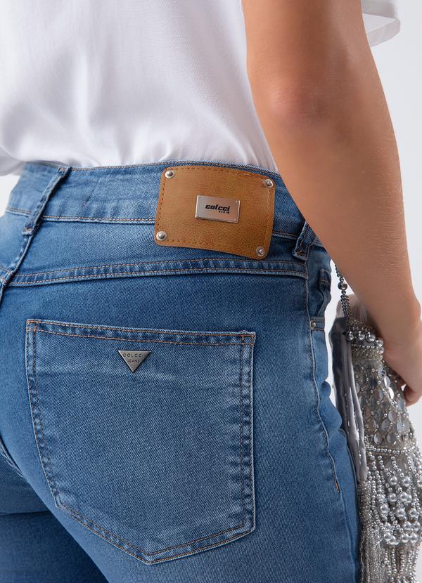 Colcci - Calça Jeans com Elastano Azul 8